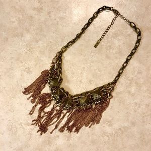 Jewelmint fringe necklace